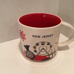 Starbucks You Are Here Collection New Jersey Coffee Mug